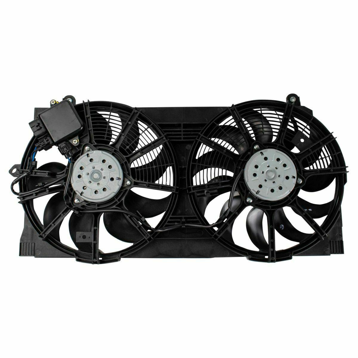 2018-2020 Nissan Leaf Cooling Fan Assy Two Fan Assys Side By Side , NI3115157. OEM-style replacement.