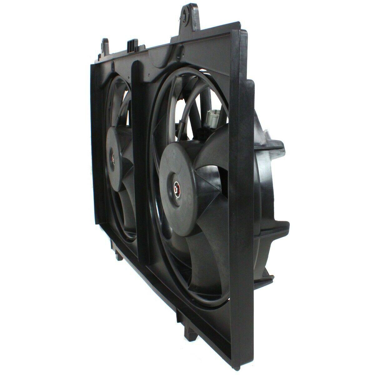 2007-2012 Nissan Sentra Cooling Fan Assy 2.5L , NI3117102. Angle view for visual reference.