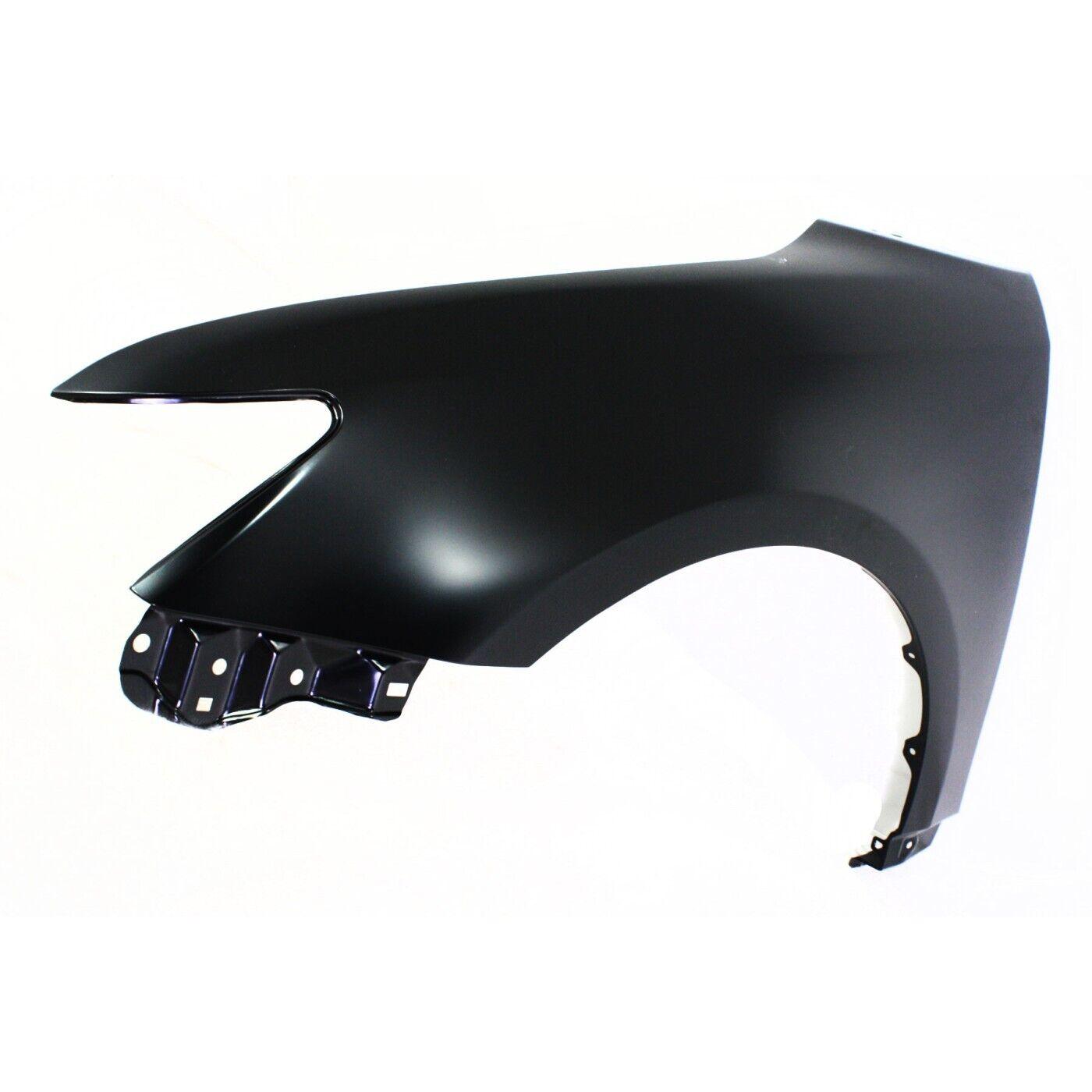 2011-2016 Scion TC Front Driver Side Fender , SC1240105. Side view of the replacement part.
