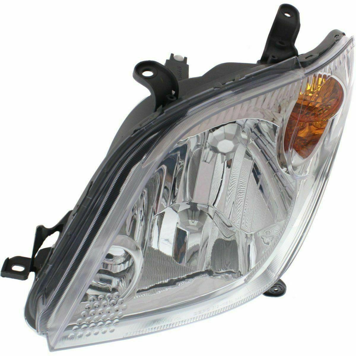 2004-2005 Scion XA Head Lamp Driver Side , SC2518102. Side view of the replacement part.