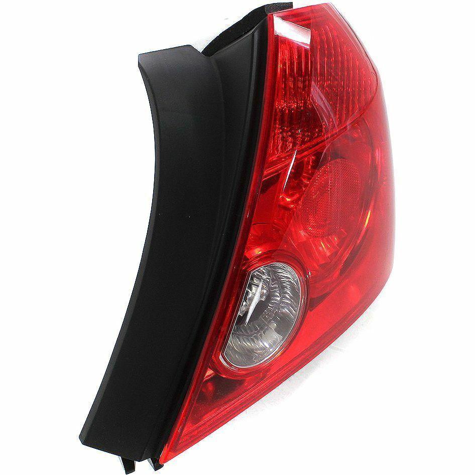 2005-2007 Scion TC Tail Lamp Passenger Side Red/Clear , SC2819102. Angle view for visual reference.