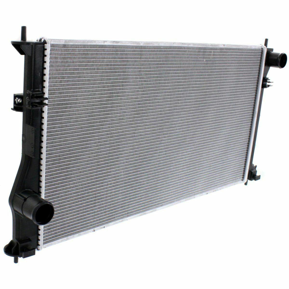 2013-2016 Subaru BRZ Radiator , SC3010109. Side view of the replacement part.