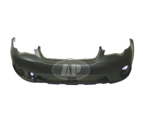 2005-2007 Subaru Outback Legacy Front Bumper Primed , SU1000150. Designed for OEM alignment.