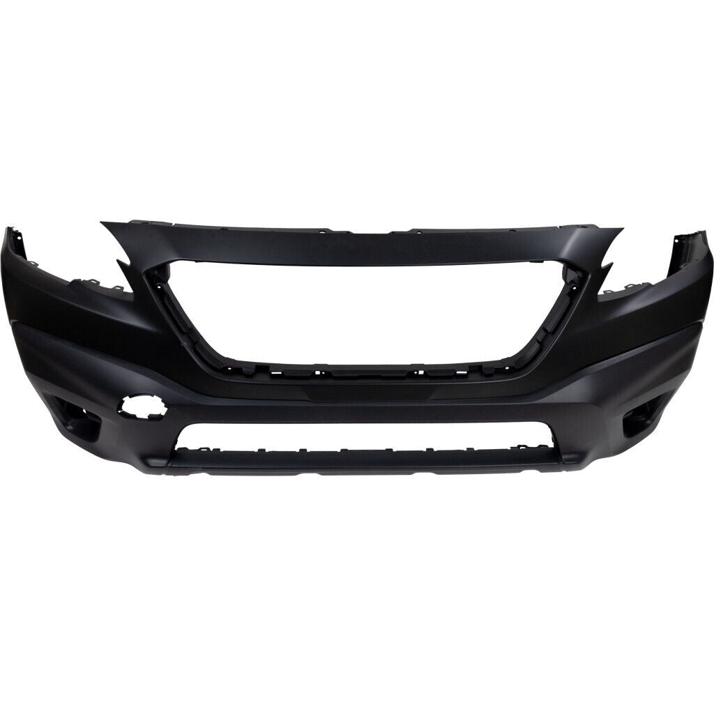 2020-2022 Subaru Outback Front Bumper Primed Textured Lower , SU1000192. Side view of the replacement part.