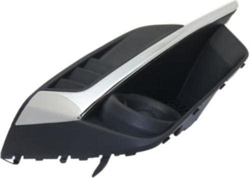 2015-2016 Subaru Impreza Fog Lamp Cover Front Driver Side With Chrome Moulding , SU1038109. Lightweight yet durable construction.