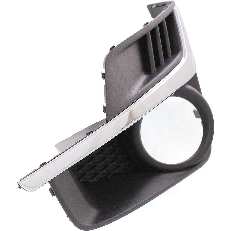 2015-2016 Subaru Impreza Fog Lamp Bezel Front Driver Side With Chrome Moulding , SU1038110. Made with quality materials.