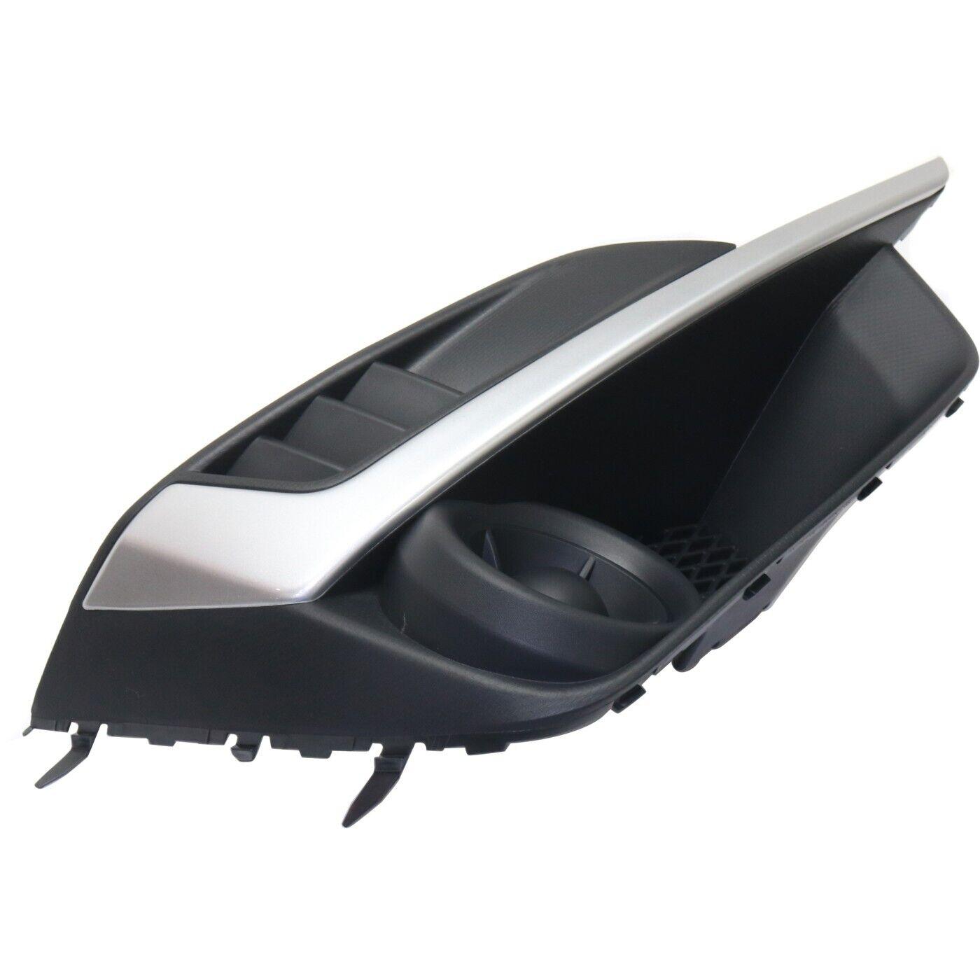 2015-2016 Subaru Impreza Fog Lamp Cover Front Driver Side , SU1038111. Side view of the replacement part.
