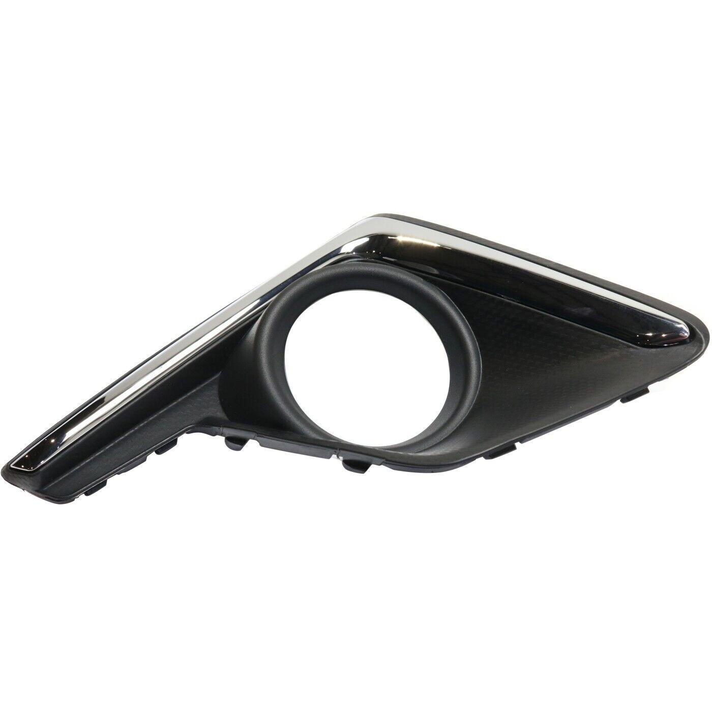 2016-2017 Subaru Crosstrek Fog Lamp Bezel Front Driver Side , SU1038112. Precision fitment for collision repair.