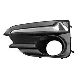 2017-2019 Subaru Impreza Fog Lamp Bezel Front Driver Side With Chrome Moulding , SU1038113. Lightweight yet durable construction.