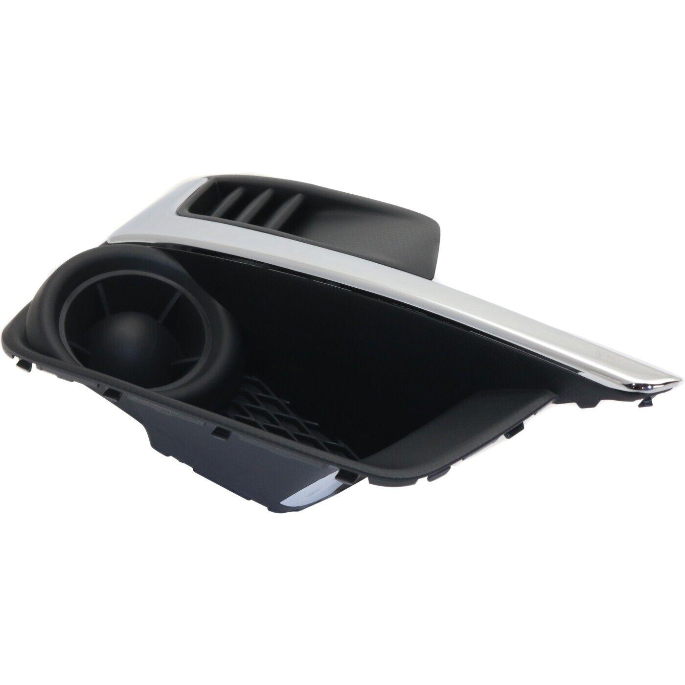 2015-2016 Subaru Impreza Fog Lamp Cover Front Passenger Side With Chrome Moulding , SU1039109. Tested for reliable performance.