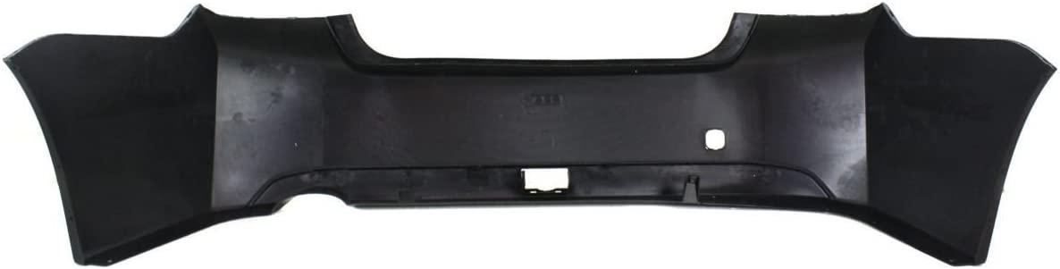 2012-2014 Subaru Impreza Rear Bumper Primed Sdn , SU1100167. Installed view for reference.