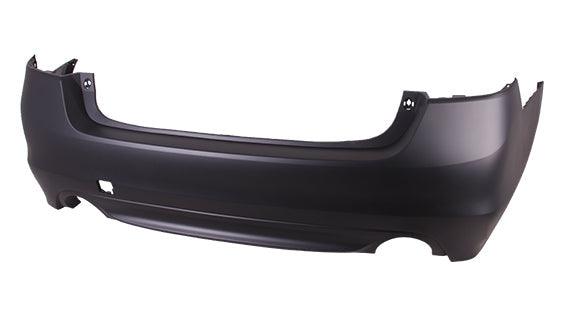 2015-2017 Subaru Legacy Rear Bumper Primed , SU1100174. Replacement part ready for install.