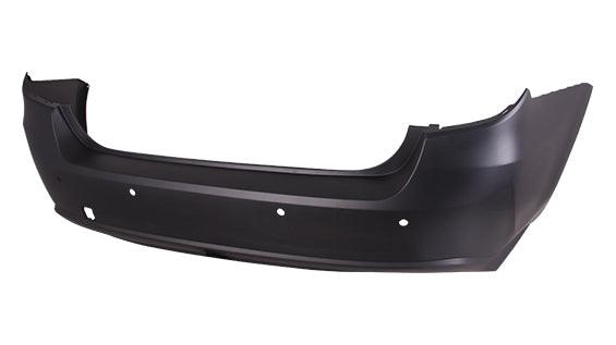 2017-2023 Subaru Impreza Rear Bumper Primed With Textured Lower , SU1100183. Professional-grade auto body part.
