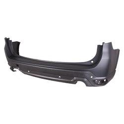 2019-2023 Subaru Forester Rear Bumper Partial Primed With Sensor , SU1100193. OEM-style replacement.