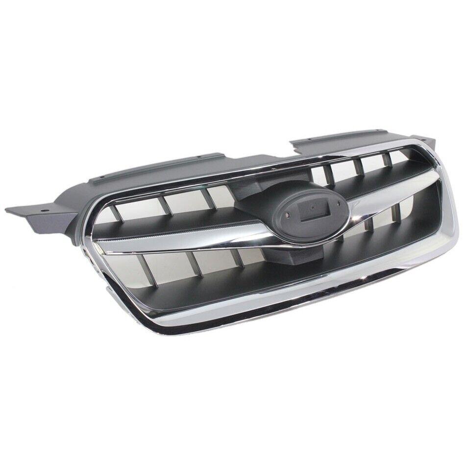 2008-2009 Subaru Legacy Grille Chrome/Black , SU1200138. Lightweight yet durable construction.