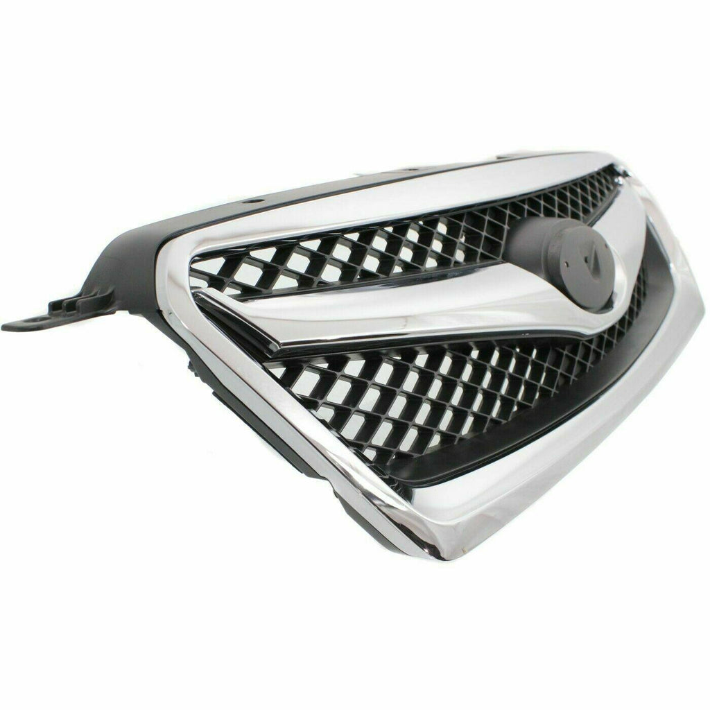2010-2012 Subaru Legacy Grille Chrome/Black Sdn , SU1200142. Installed view for reference.