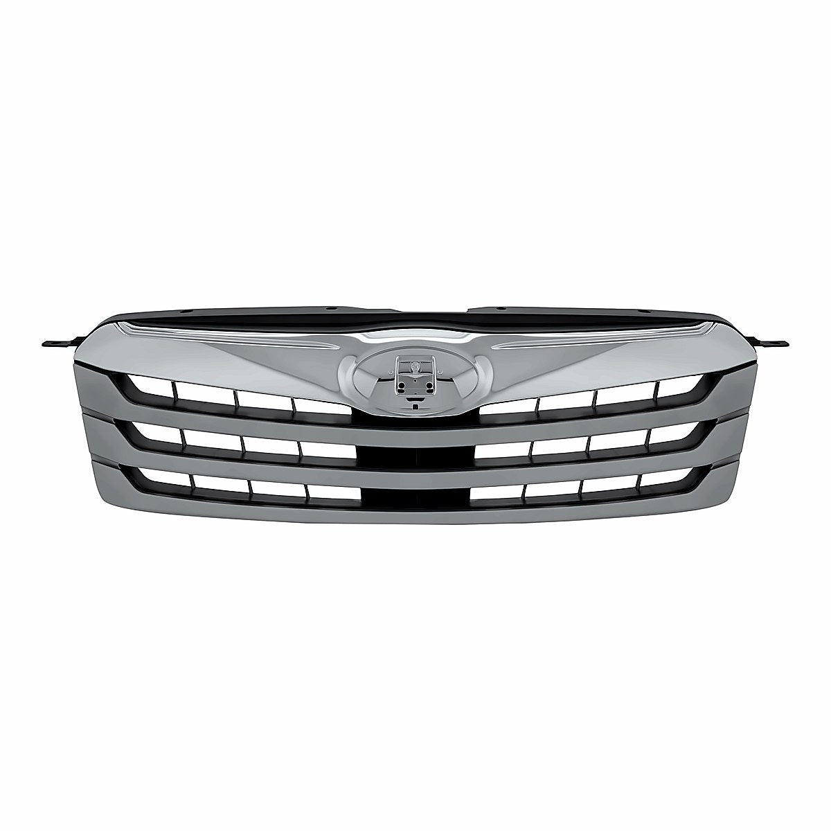 2010-2012 Subaru Outback Grille Chrome Black, su1200143. Front view.