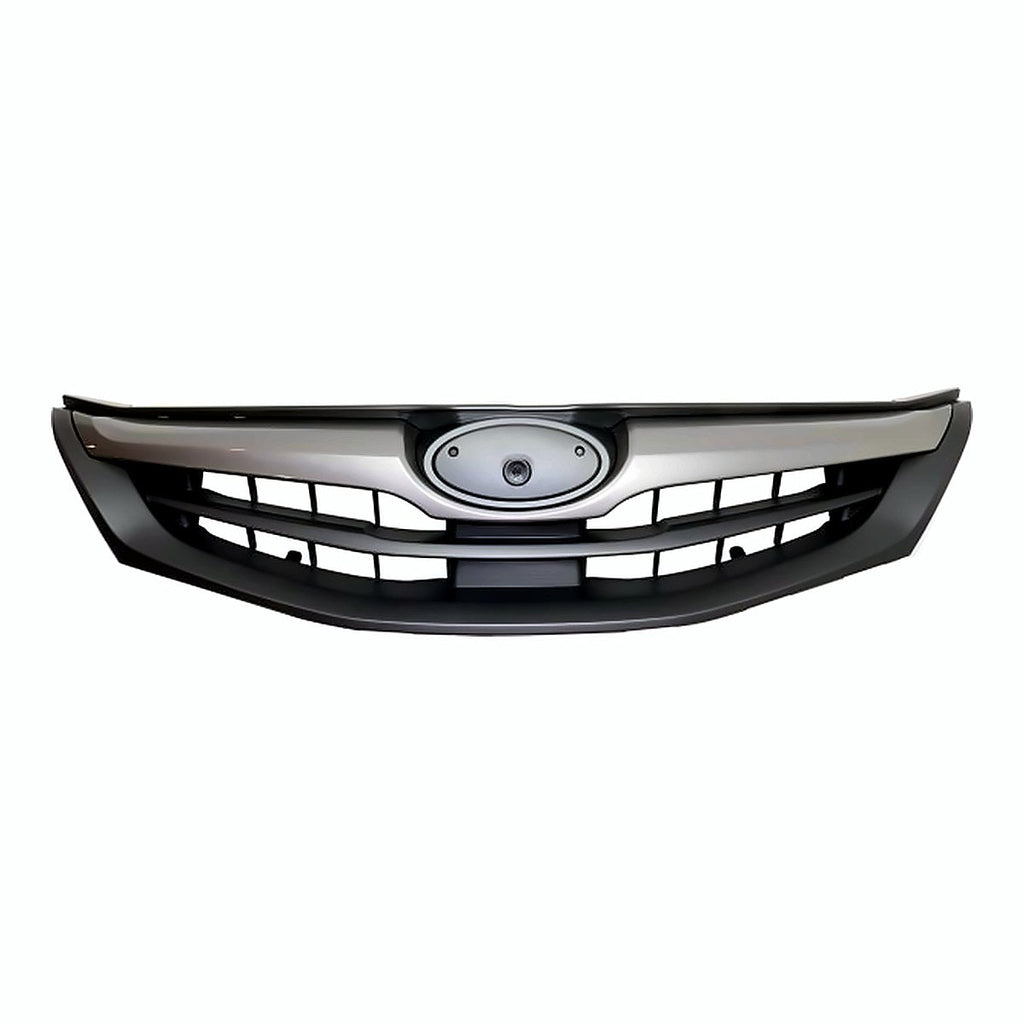 2010-2011 Subaru Impreza Grille Matte Black, su1200144. Front view.