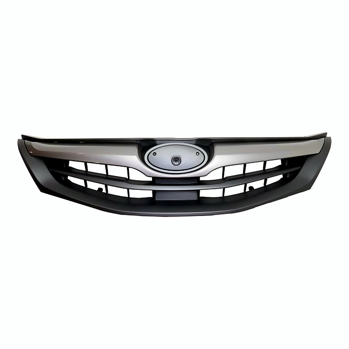 2010-2011 Subaru Impreza Grille Matte Black, su1200144. Front view.