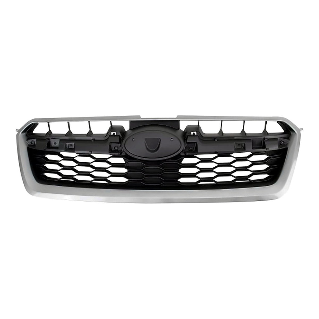 2012-2014 Subaru Impreza Grille Gray, su1200145. Front view.