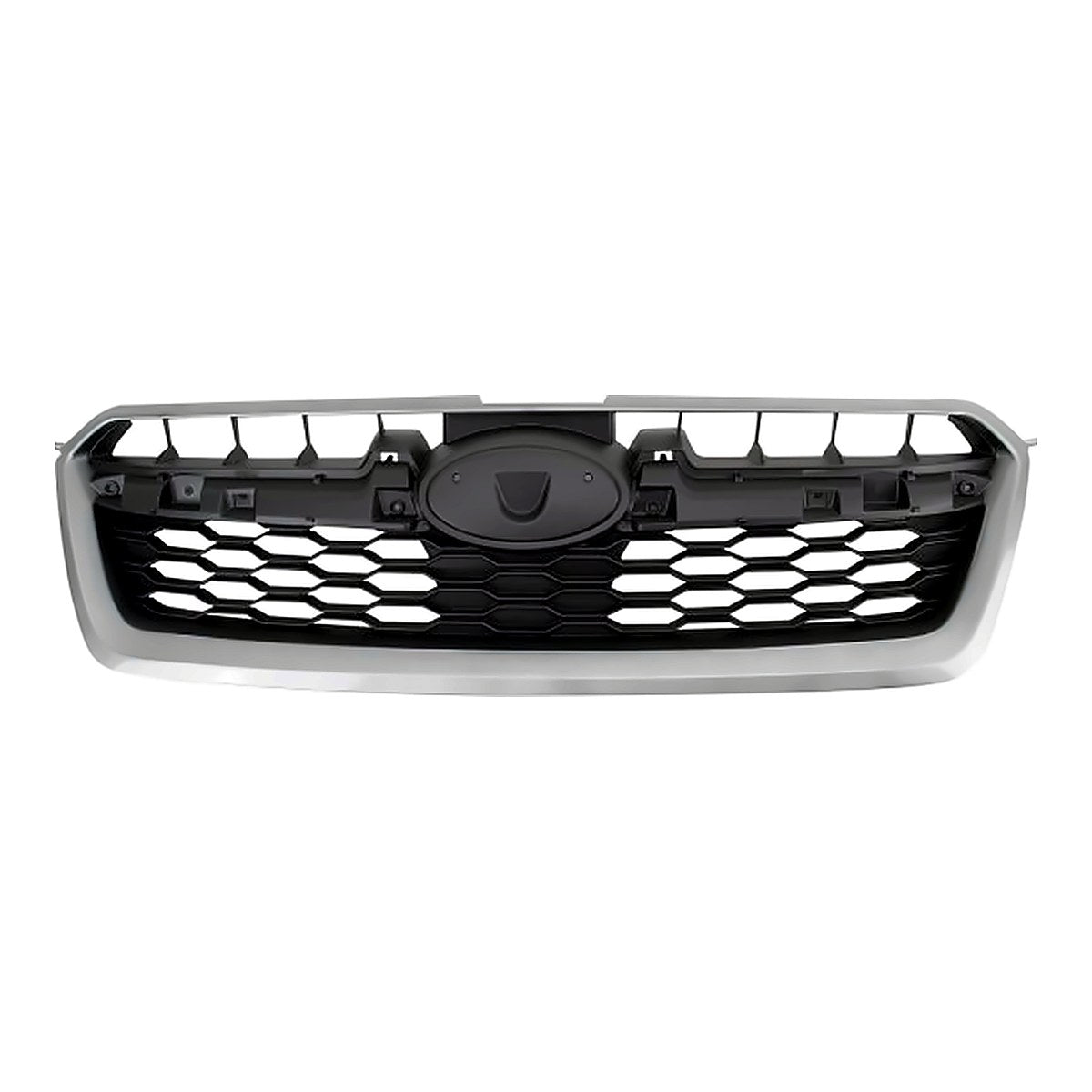 2012-2014 Subaru Impreza Grille Gray, su1200145. Front view.