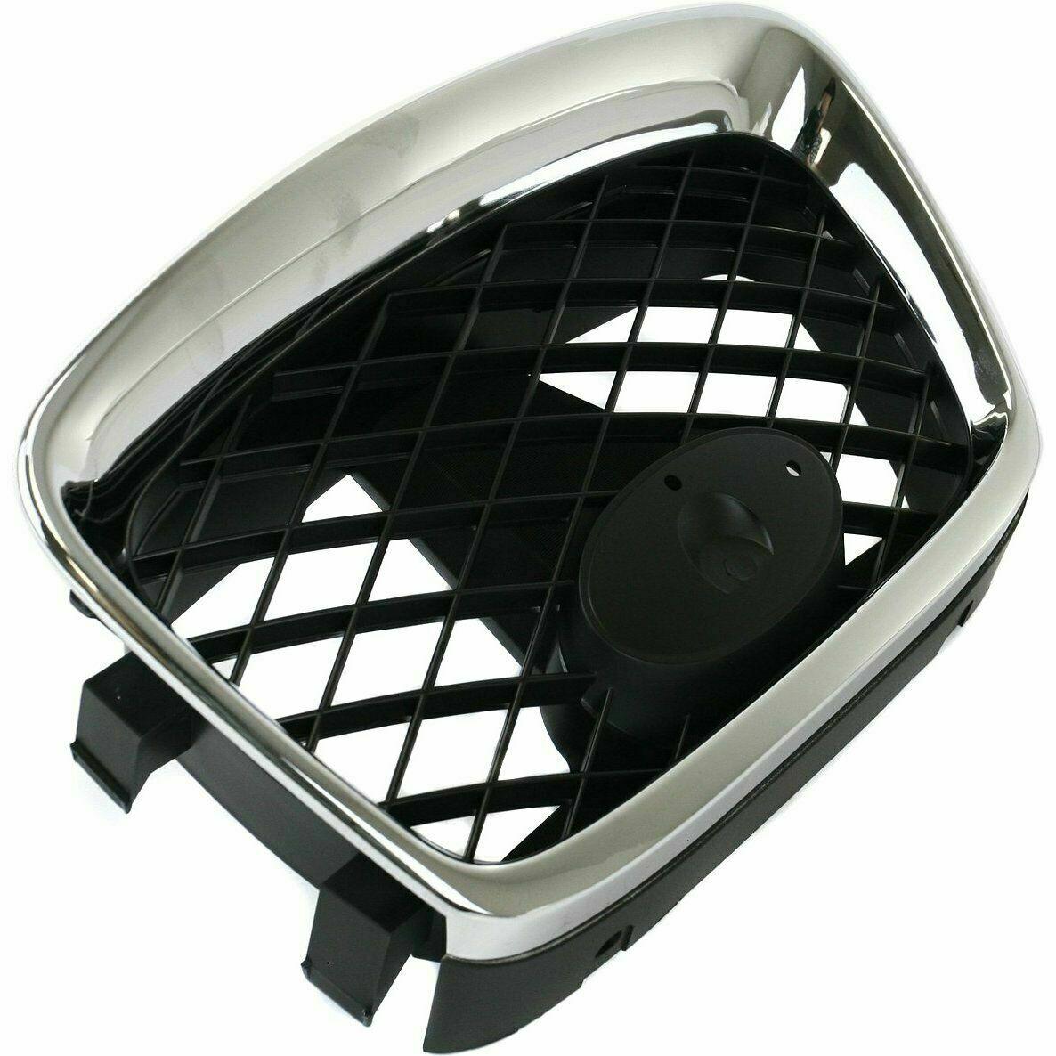 2006-2007 Subaru Impreza Grille Center Matt-Black With Chrome Mldg (Impreza/Outback) , SU1200146. Lightweight yet durable construction.