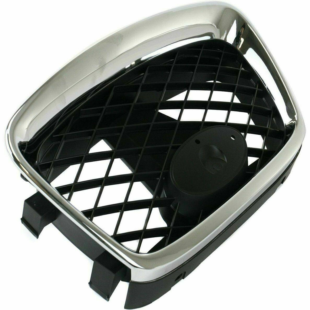 2006-2007 Subaru Outback Impreza Grille Center Matt-Black With Chrome Mldg (Impreza/Outback) , SU1200146. High-strength and long-lasting.