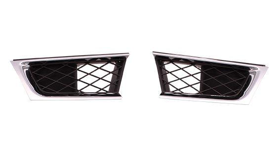 2006-2007 Subaru Impreza Grille Driver Side Outer Matt-Black With Chrome Mldg , SU1200148. Lightweight yet durable construction.