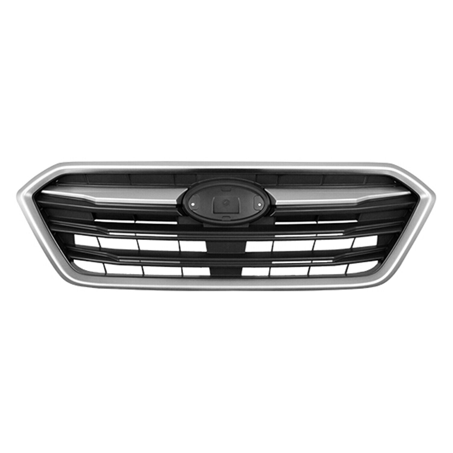 2018-2019 Subaru Legacy Grille Front Black With Silver Molding Without Emblem , SU1200180. Perfect fit and finish.