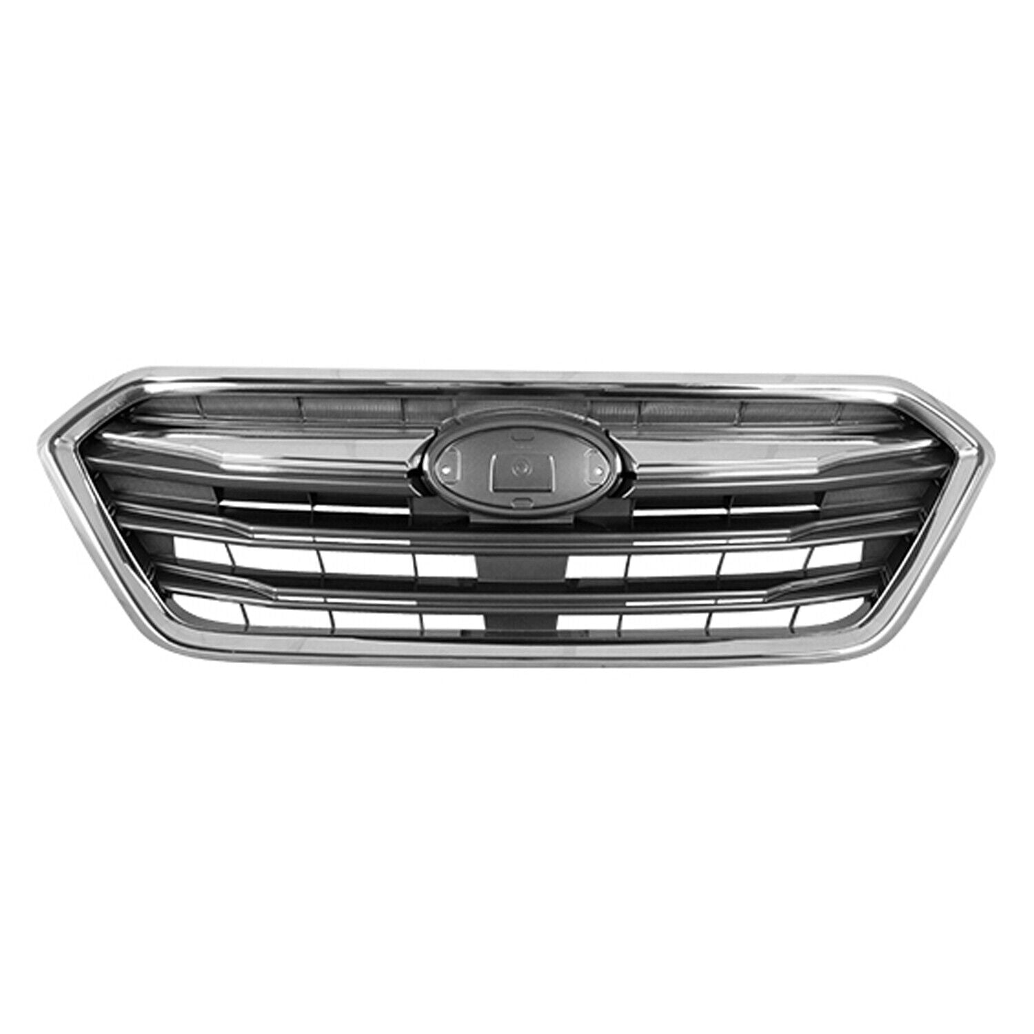 2018-2019 Subaru Legacy Grille Front Dark Gray With Chrome Molding Without Emblem , SU1200181. Lightweight yet durable construction.