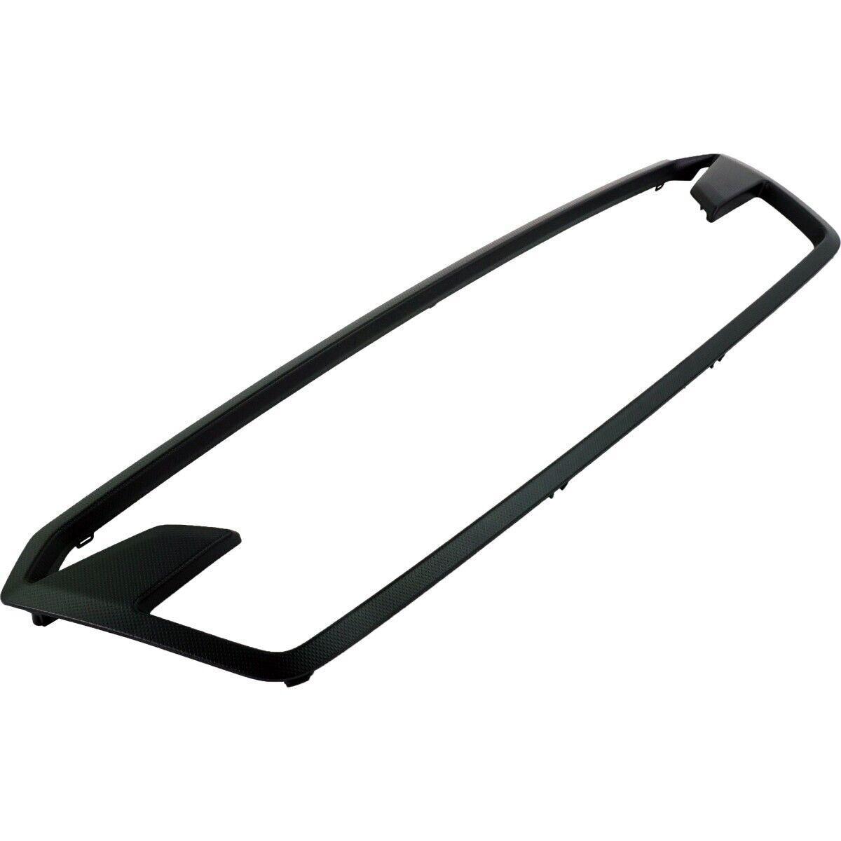 2018-2020 Subaru Crosstrek Grille Moulding Outer Trim Matte-Black , SU1202103. Designed for OEM alignment.