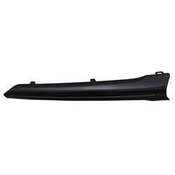 2017-2019 Subaru Impreza Grille Moulding Passenger Side Ptd Black Sdn/Wgn , SU1213104. Angle view for visual reference.