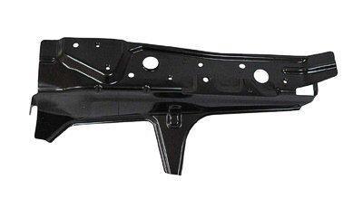 2005-2009 Subaru Outback Impreza Radiator Support Passenger Side Side Panel , SU1225143. Side view of the replacement part.