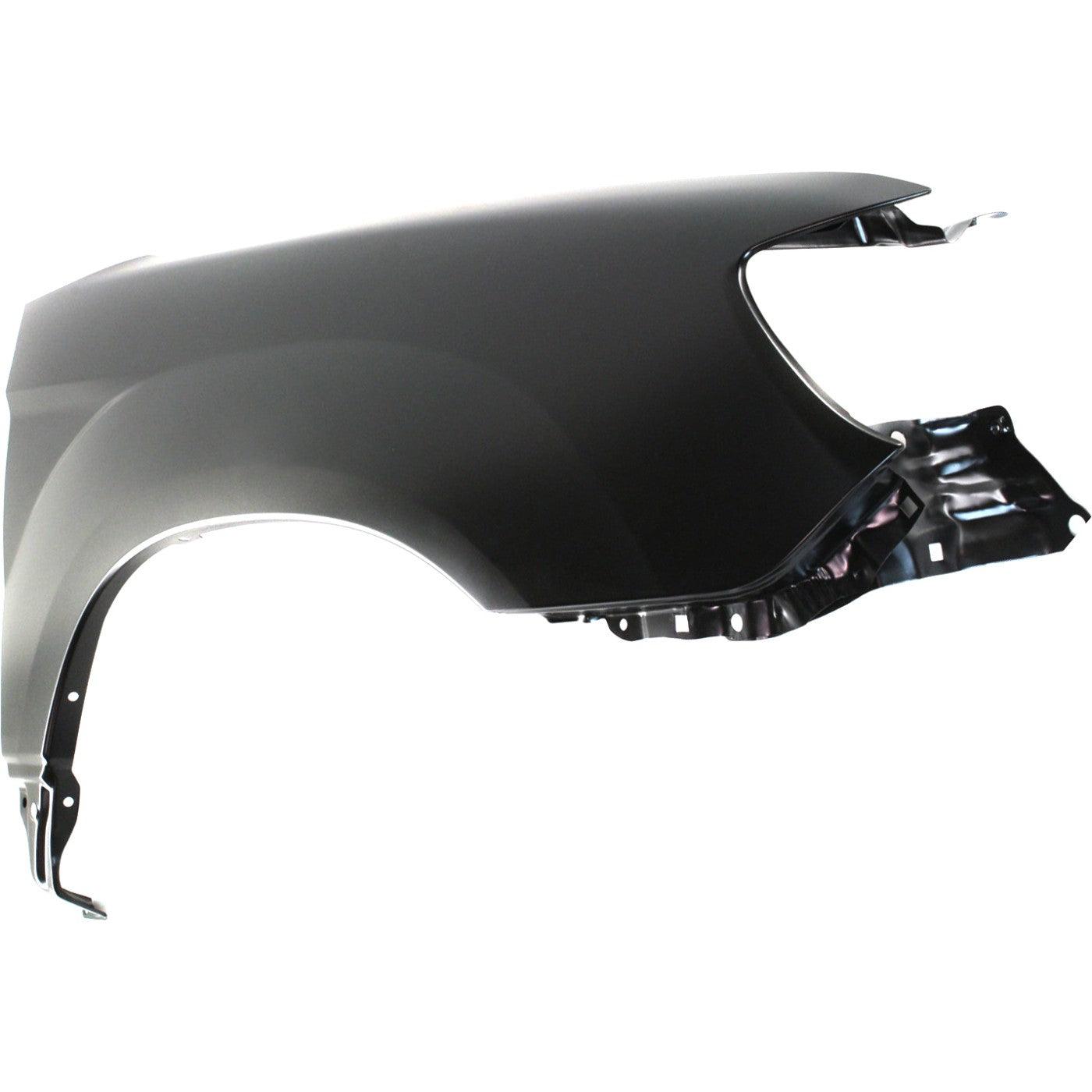 2006-2008 Subaru Forester Front Passenger Side Fender , SU1241132. Installed view for reference.