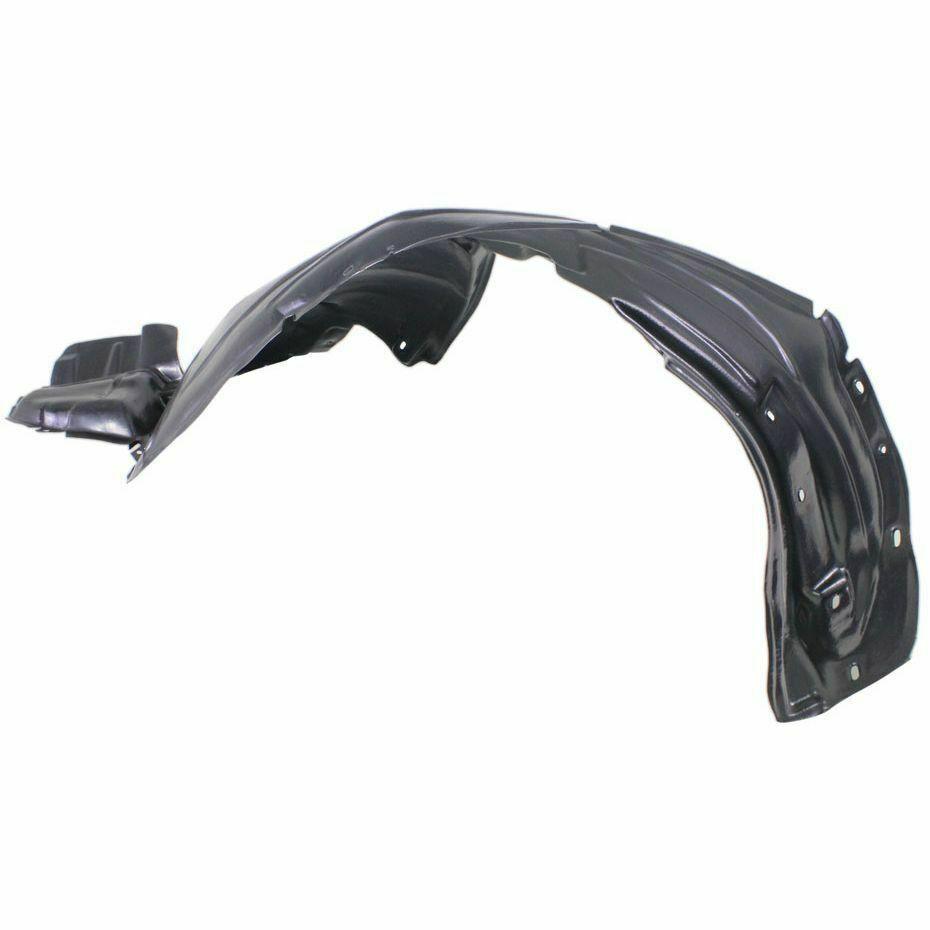 2003-2008 Subaru Forester Fender Liner Front Driver Side , SU1248108. Side view of the replacement part.