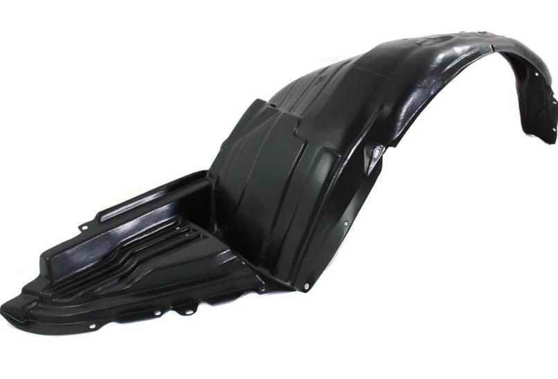 2008-2011 Subaru Impreza Fender Liner Front Driver Side Base Model , SU1248117. Angle view for visual reference.