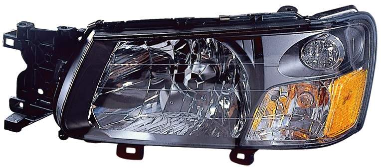 2003-2004 Subaru Forester Head Lamp Driver Side , SU2502111. Professional-grade auto body part.
