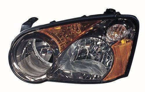 2005 Subaru Outback Impreza Head Lamp Driver Side Without Hid Black , SU2502120. Replacement part ready for install.