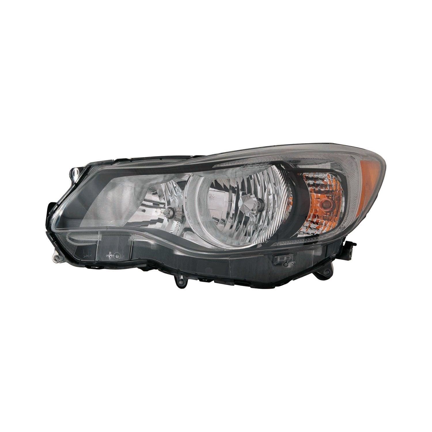 2014-2015 Subaru Xv Crosstrek Head Lamp Driver Side Halogen Crosstrek , SU2502154. Factory-style replacement part.