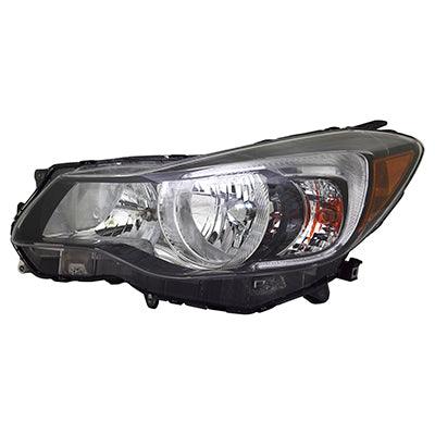 2015-2016 Subaru Impreza Head Lamp Driver Side Sdn/Wgn , SU2502155. Side view of the replacement part.
