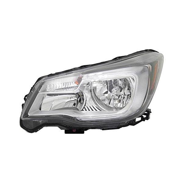 2017-2018 Subaru Forester Head Lamp Driver Side Halogen , SU2502158. Replacement part ready for install.