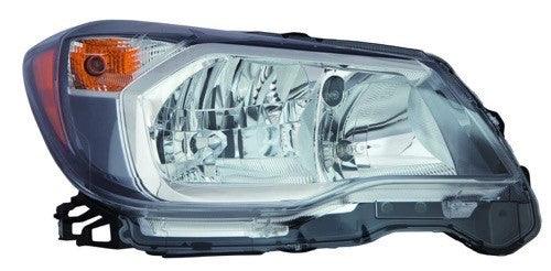 2014-2016 Subaru Forester Head Lamp Passenger Side Halogen 2.0L Gray Bezel , SU2503146. Perfect fit and finish.