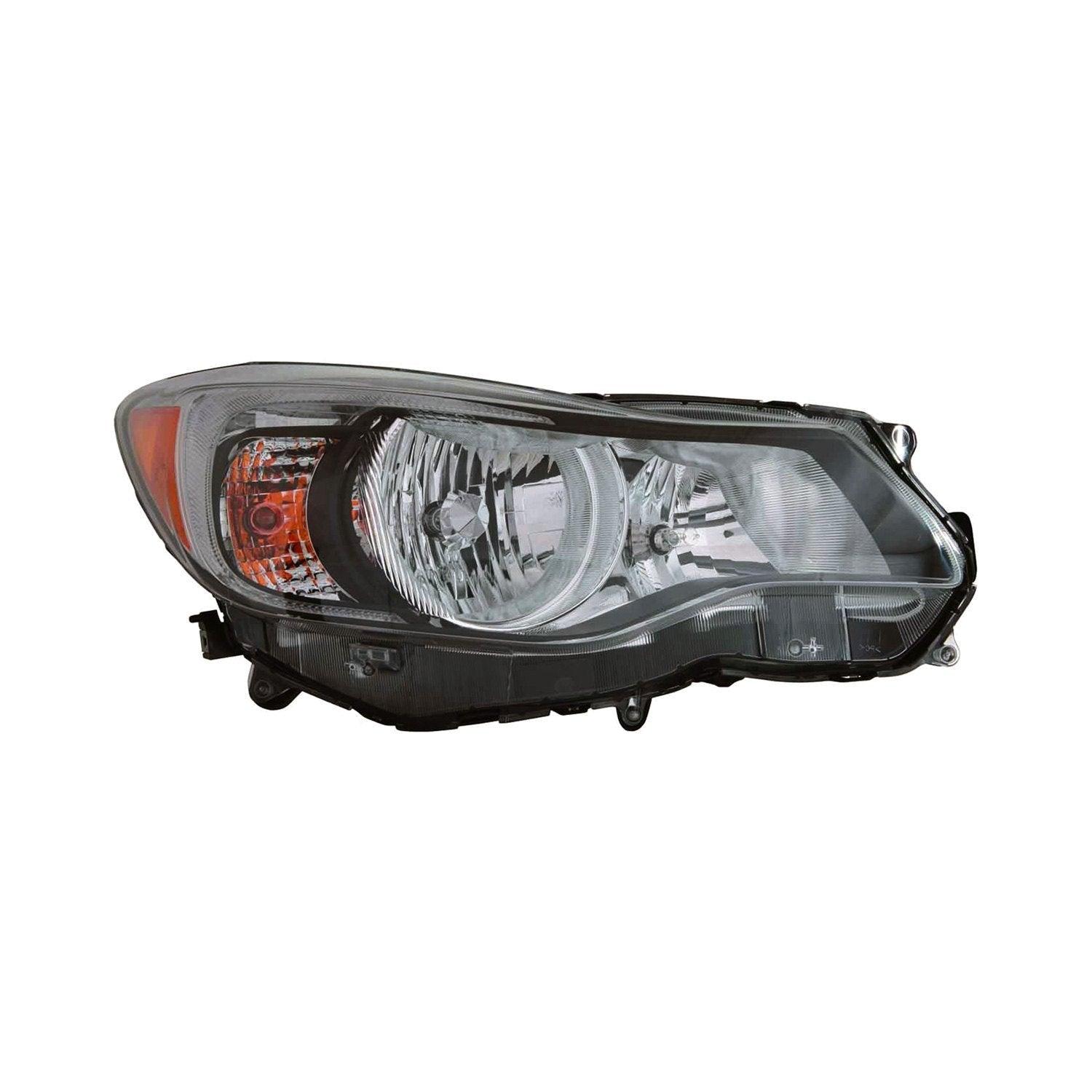 2014 Subaru Impreza Head Lamp Passenger Side Halogen Crosstrek , SU2503154. Made with quality materials.
