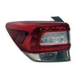 2018-2019 Subaru Crosstrek Tail Lamp Driver Side Hb Model , SU2804109. Angle view for visual reference.
