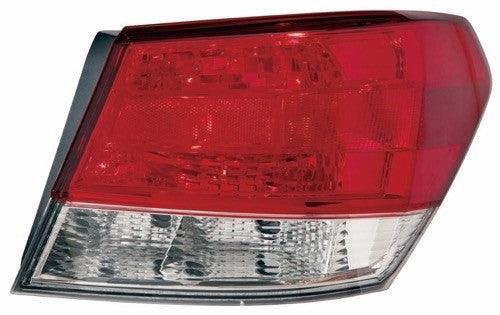 2010-2014 Subaru Legacy Tail Lamp Passenger Side , SU2805104. Installed view for reference.