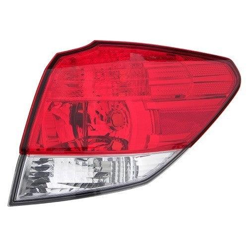 2010-2014 Subaru Outback Tail Lamp Passenger Side , SU2805105. Designed for OEM alignment.