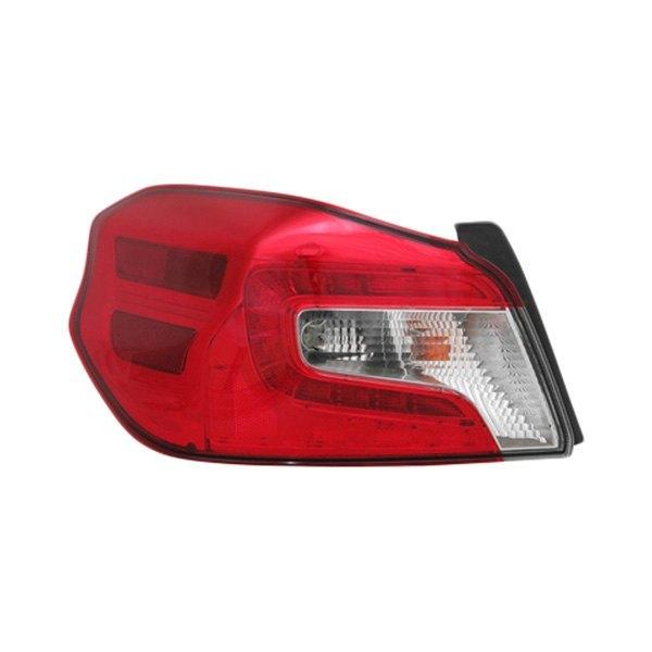2015-2020 Subaru WRX STI Tail Lamp Driver Side , SU2818106. Designed for OEM alignment.