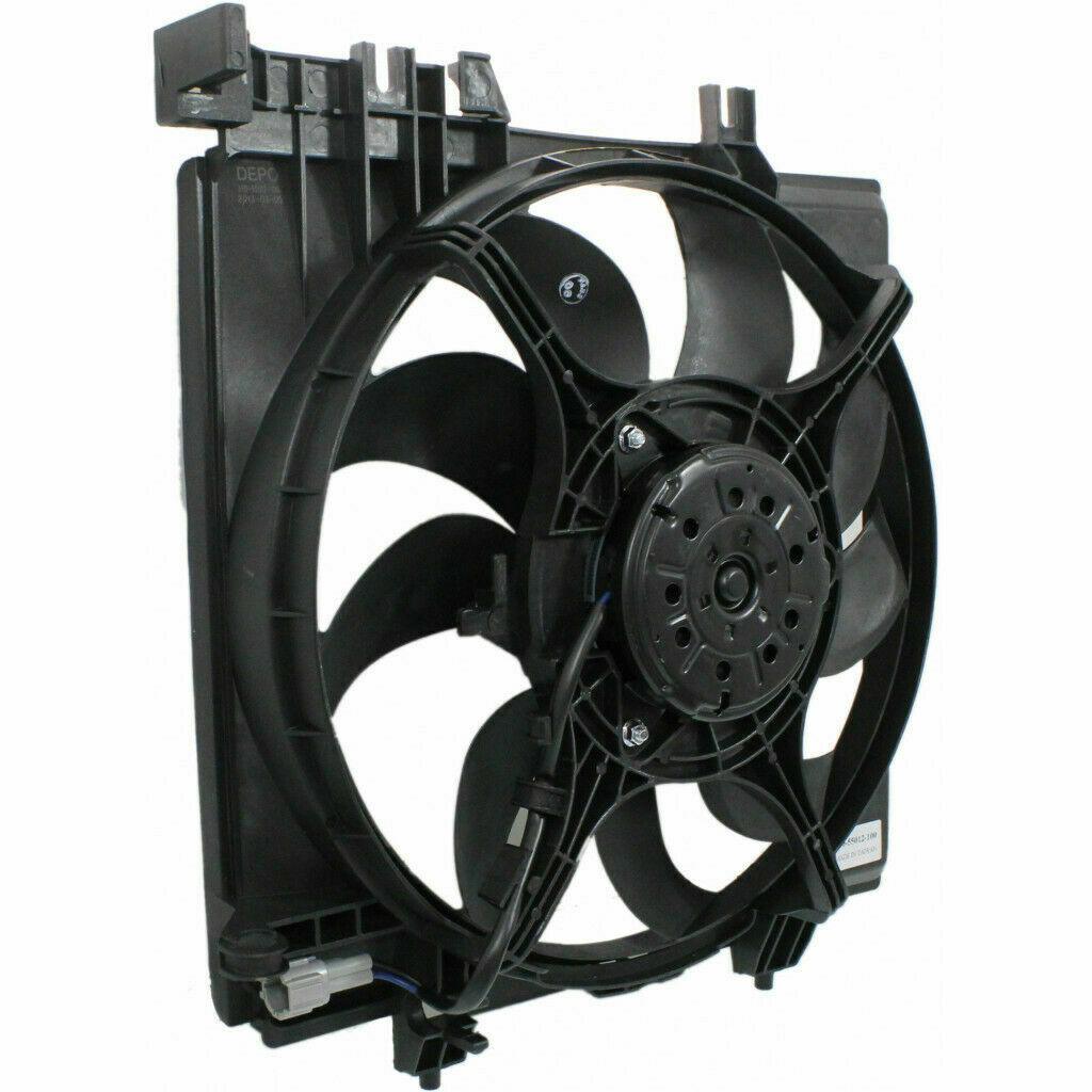 2009-2013 Subaru Forester Radiator Fan Assy , SU3115127. Installed view for reference.