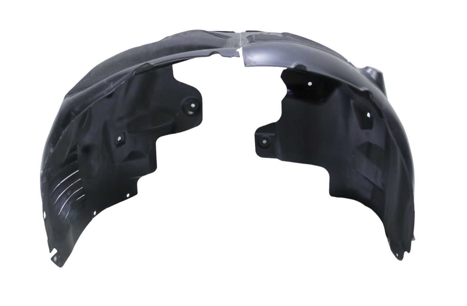 2020-2023 Tesla Tesla Y Fender Liner Front Driver Side , TA1248101. Side view of the replacement part.