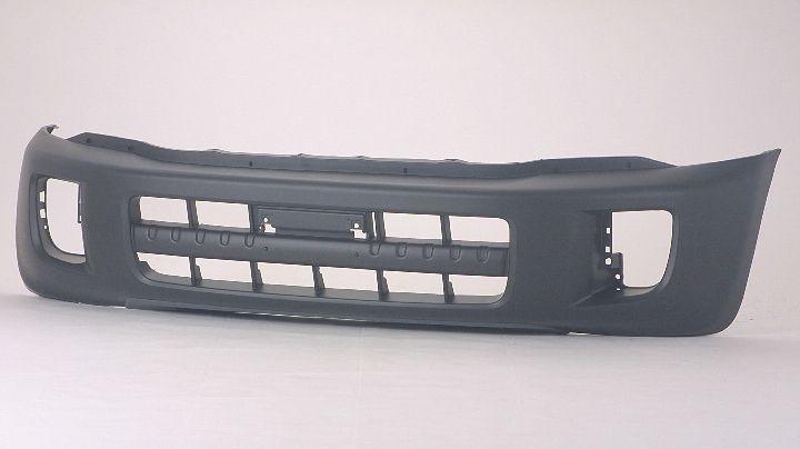 2001-2003 Toyota Rav4 Front Bumper Primed Without Wheel Opening Flare , TO1000222. Direct fit for easy installation.